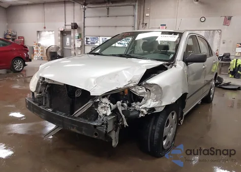 2004 Toyota Corolla Ce из США, поврежденный, VIN JTDBR32EX42039567